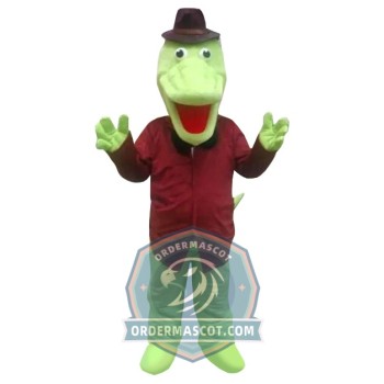 Friendly Crocodile Mascot Costume