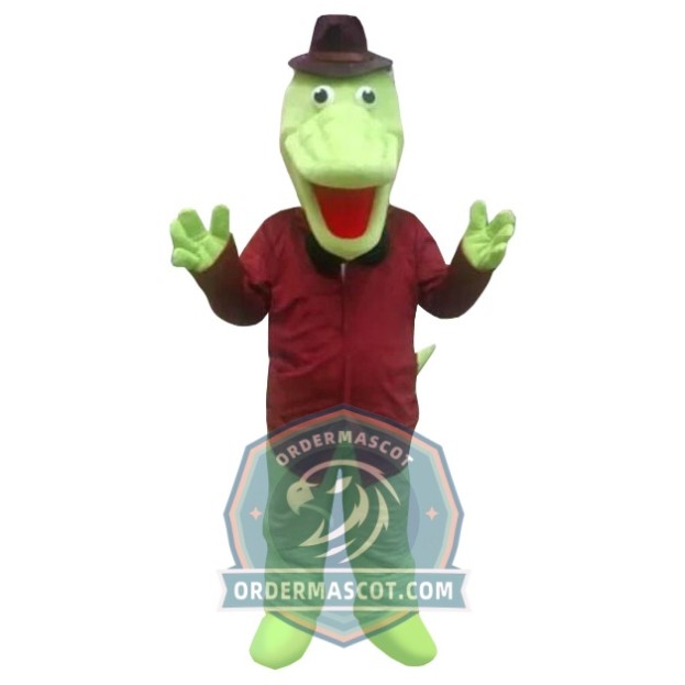 Friendly Crocodile Mascot Costume