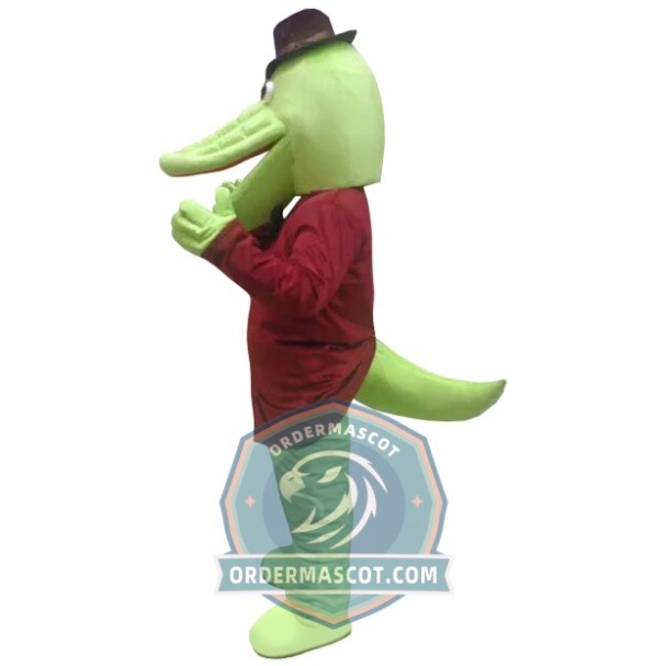 Friendly Crocodile Mascot Costume