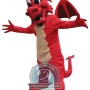 Red Dragon Mascot Costume