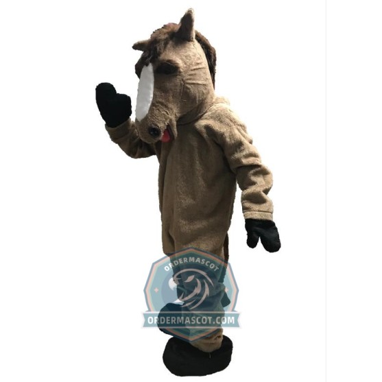 Realistic Horse Mascot Costume
