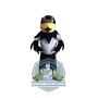  Fierce Black Hawk Mascot Costume