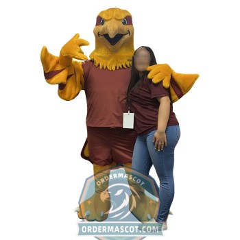 College Sport Eagle Mascot Costume