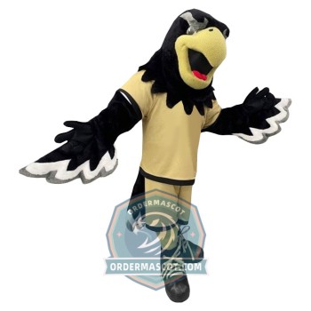 Sport Black Eagle Mascot Costume
