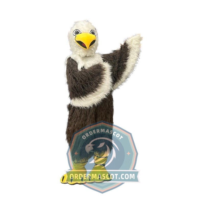 Friendly Lightweight Eagle Mascot Costume