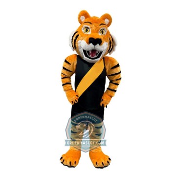 Realistic Tiger Mascot Costume