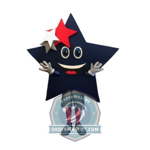 Happy Five Star Mascot Costume