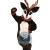 Realistic Reindeer Mascot Costume