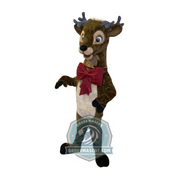 Realistic Lightweight Reindeer Mascot Costume