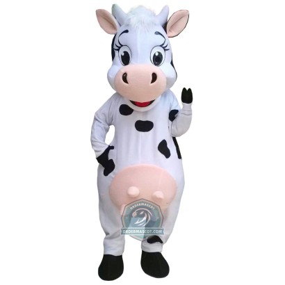 Happy Cow Mascot Costume