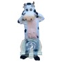 Friendly Cow Mascot Costume