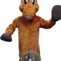 Friendly Donkey Mascot Costume