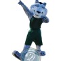 Sport Lightweight Wolf Mascot Costume