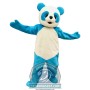 Blue Panda Mascot Costume