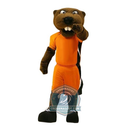 Sport Beaver Mascot Costume