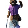 Realistic Sport Beaver Mascot Costume