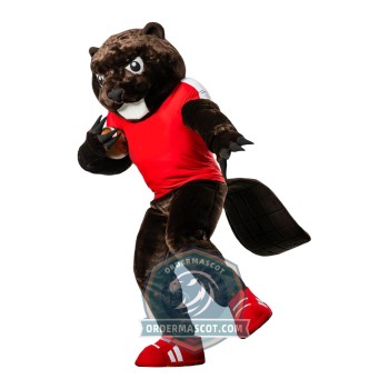 Power Beaver Mascot Costume