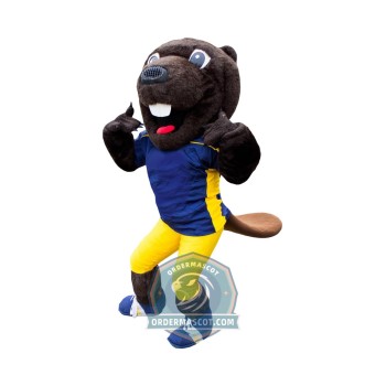 Sport Realistic Beaver Mascot Costume