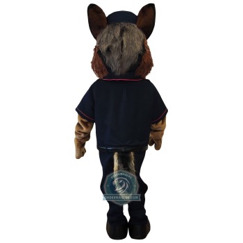 Realistic Police Dog Mascot Costume