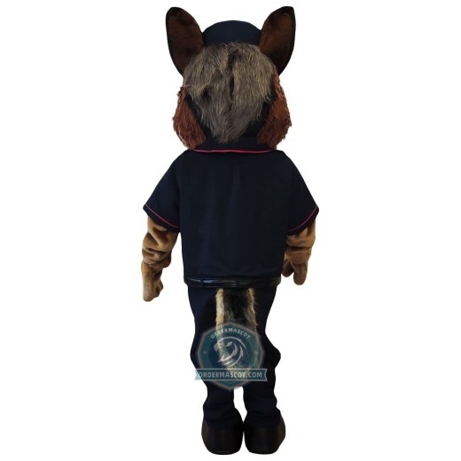 Realistic Police Dog Mascot Costume