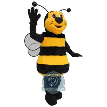 Happy Bee Mascot Costume