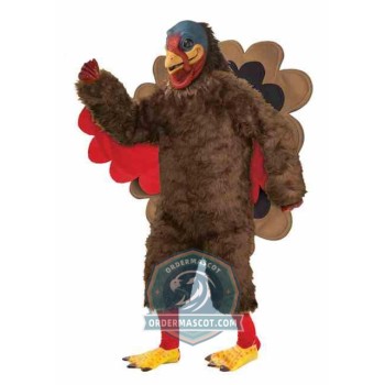 Realistic Lightweight Turkey Mascot Costume
