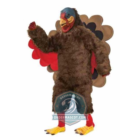 Realistic Lightweight Turkey Mascot Costume