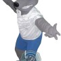 Realistic Greyhound Dog Mascot Costume