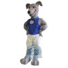 Power Greyhound Dog Mascot Costume