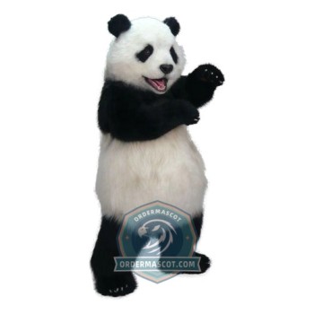 Realistic Panda Mascot Costume