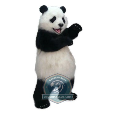 Realistic Panda Mascot Costume