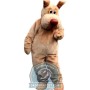 Cute Brown Dog Mascot Costume
