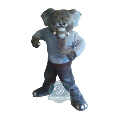 Fierce Elephant Mascot Costume