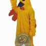 Realistic Yellow Chicken Mascot Costume