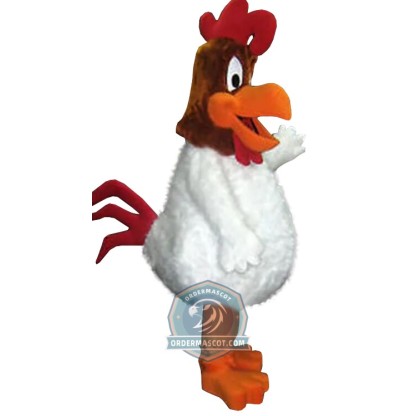 Realistic Rooster Mascot Costume