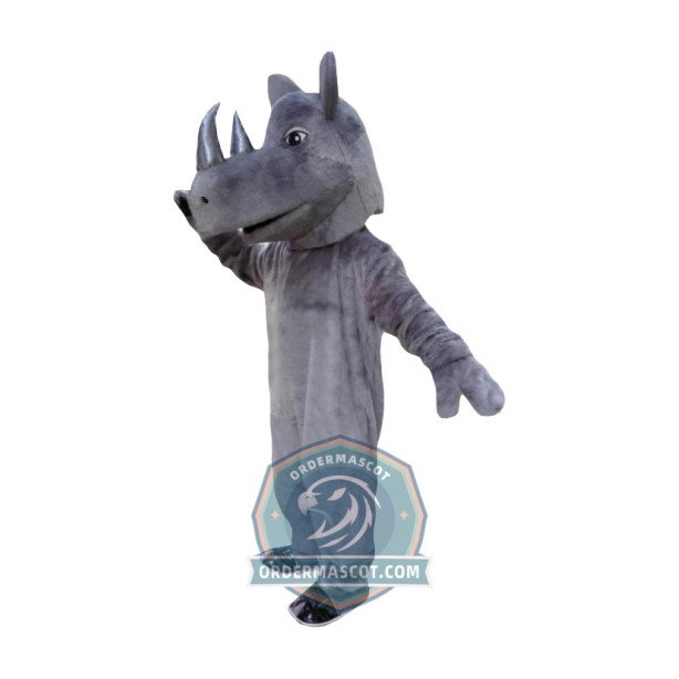 Rhino Mascot Costume