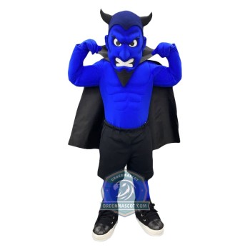 Blue Devil Mascot Costume