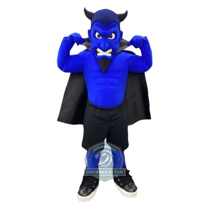 Blue Devil Mascot Costume