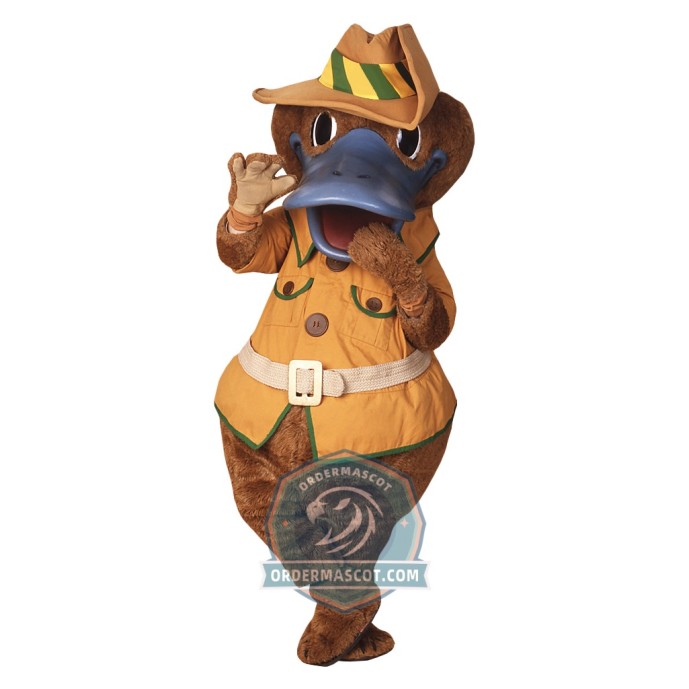 Friendly Platypus Mascot Costume
