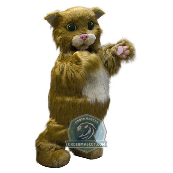 Realistic Cat Mascot Costume