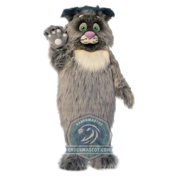 Friendly Cat Mascot Costume
