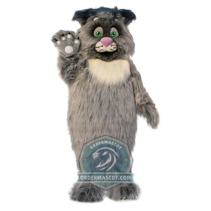 Friendly Cat Mascot Costume