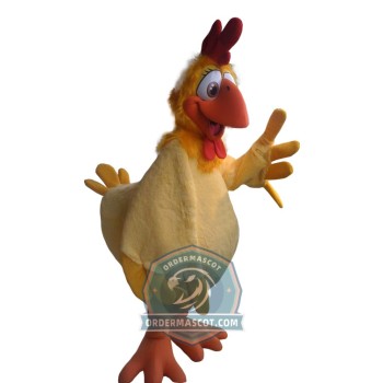 Happy Chicken Mascot Costume