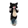 White & Black Cat Mascot Costume