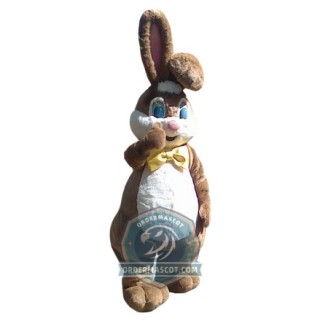 Easter Bunny Rabbit Mascot Costume For Adult