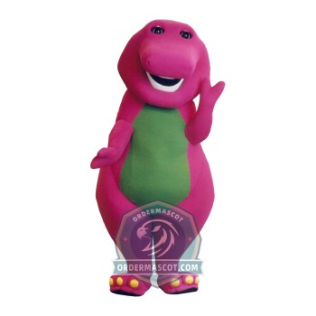 Barney The Dinosaur Mascot Costume