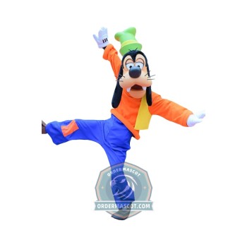 Goofy Dog Mascot Costume