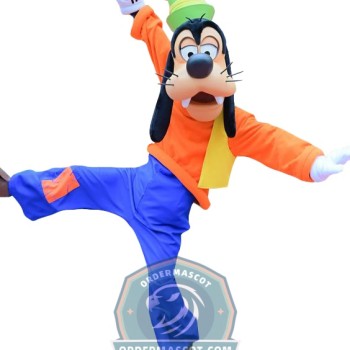 Goofy Dog Mascot Costume