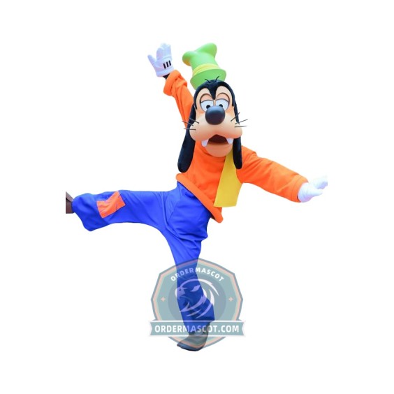 Goofy Dog Mascot Costume