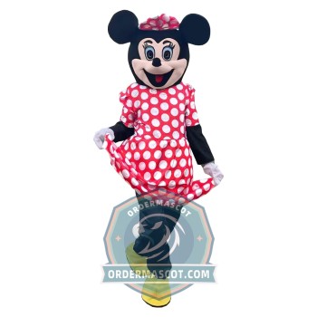 Minnie Mouse Mascot Costume